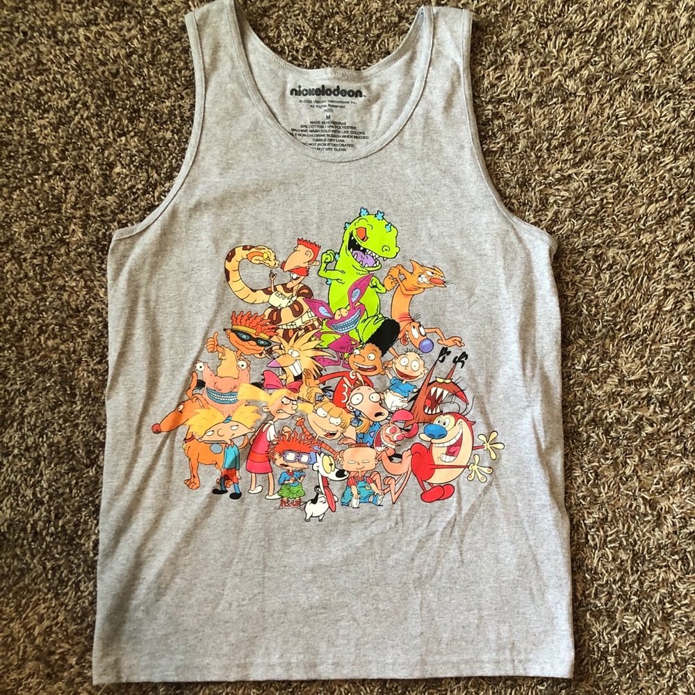 90s Nickelodeon Tank Top/Sleeveless